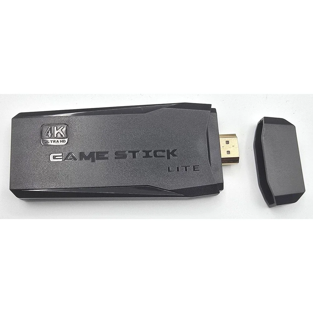 4K Game Stick Lite HDMI Console 2 Wireless Controllers 10K Games Plug Play